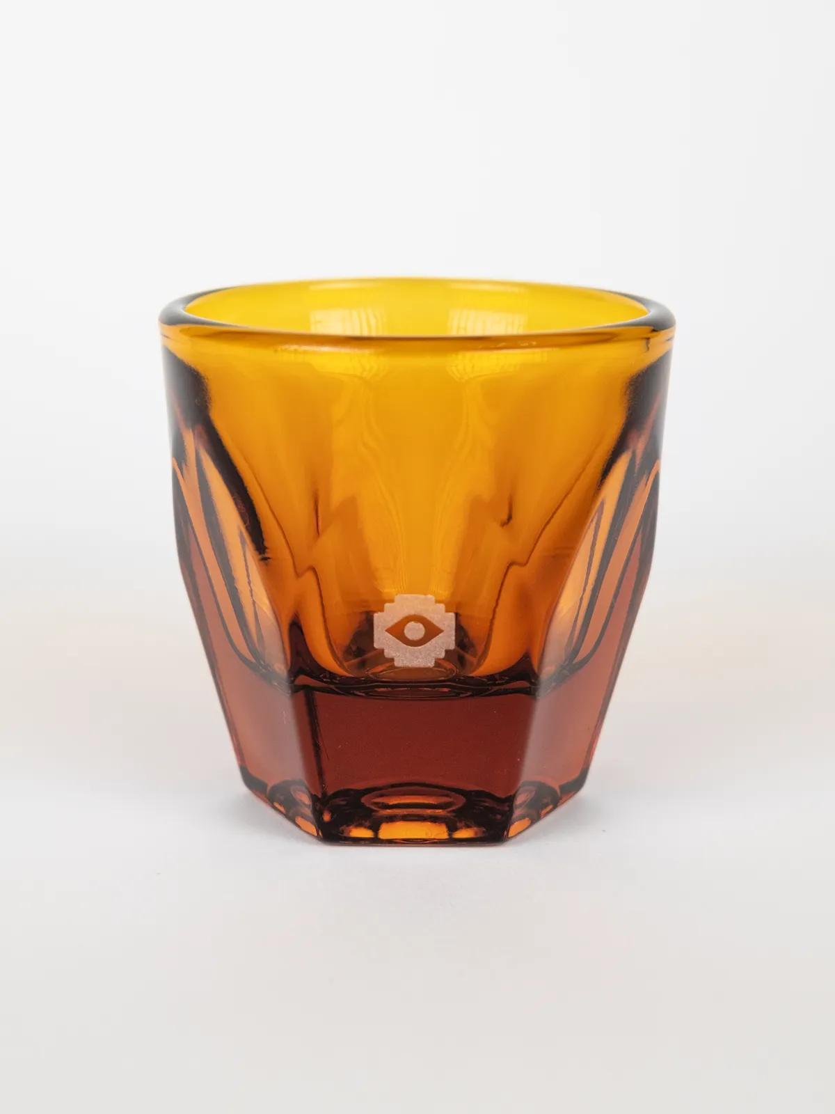 Vero Cortado Glass - Amber