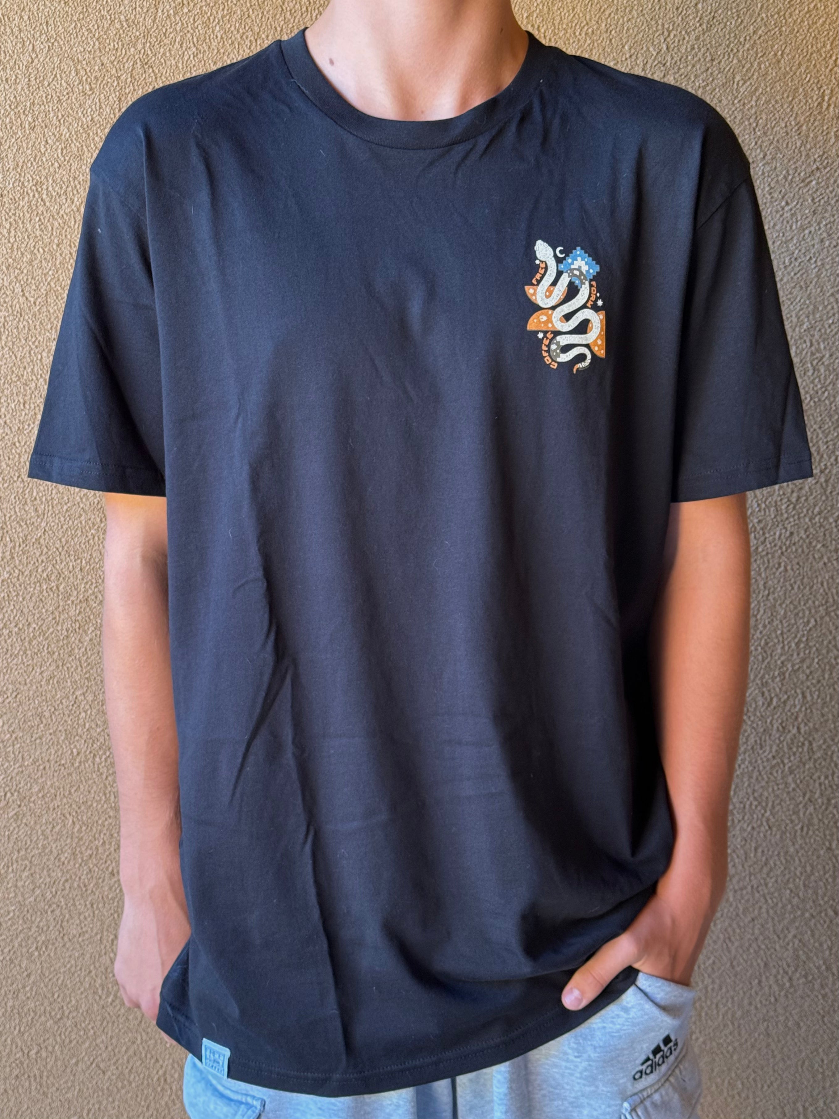 FreeForm x Ghost Ponyy Snake Tee - Black