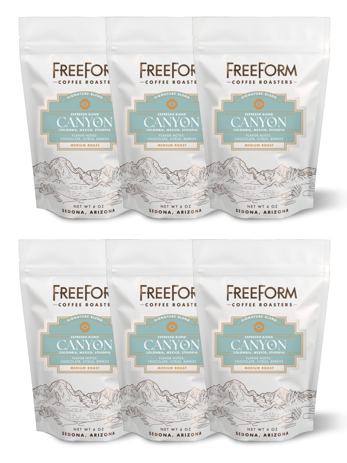 Airbnb Coffee 6 Pack - Canyon Blend