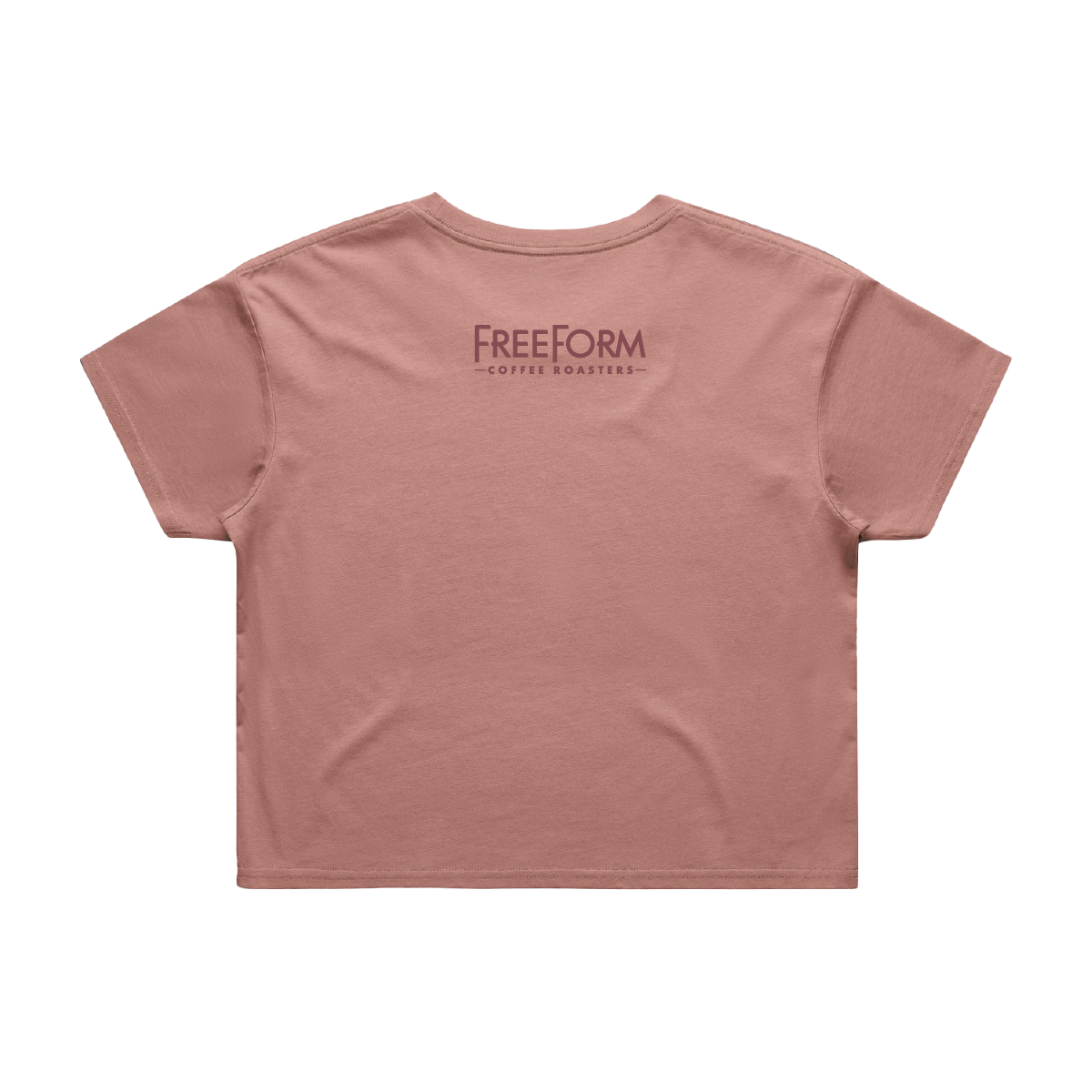 FreeForm Crop Bird Tee - Hazy Pink