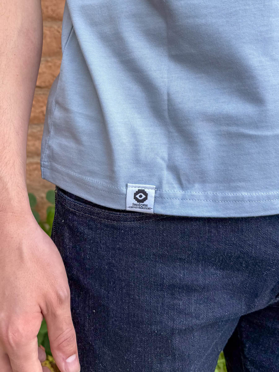 FreeForm Logo/Bird Tee - Powder Blue
