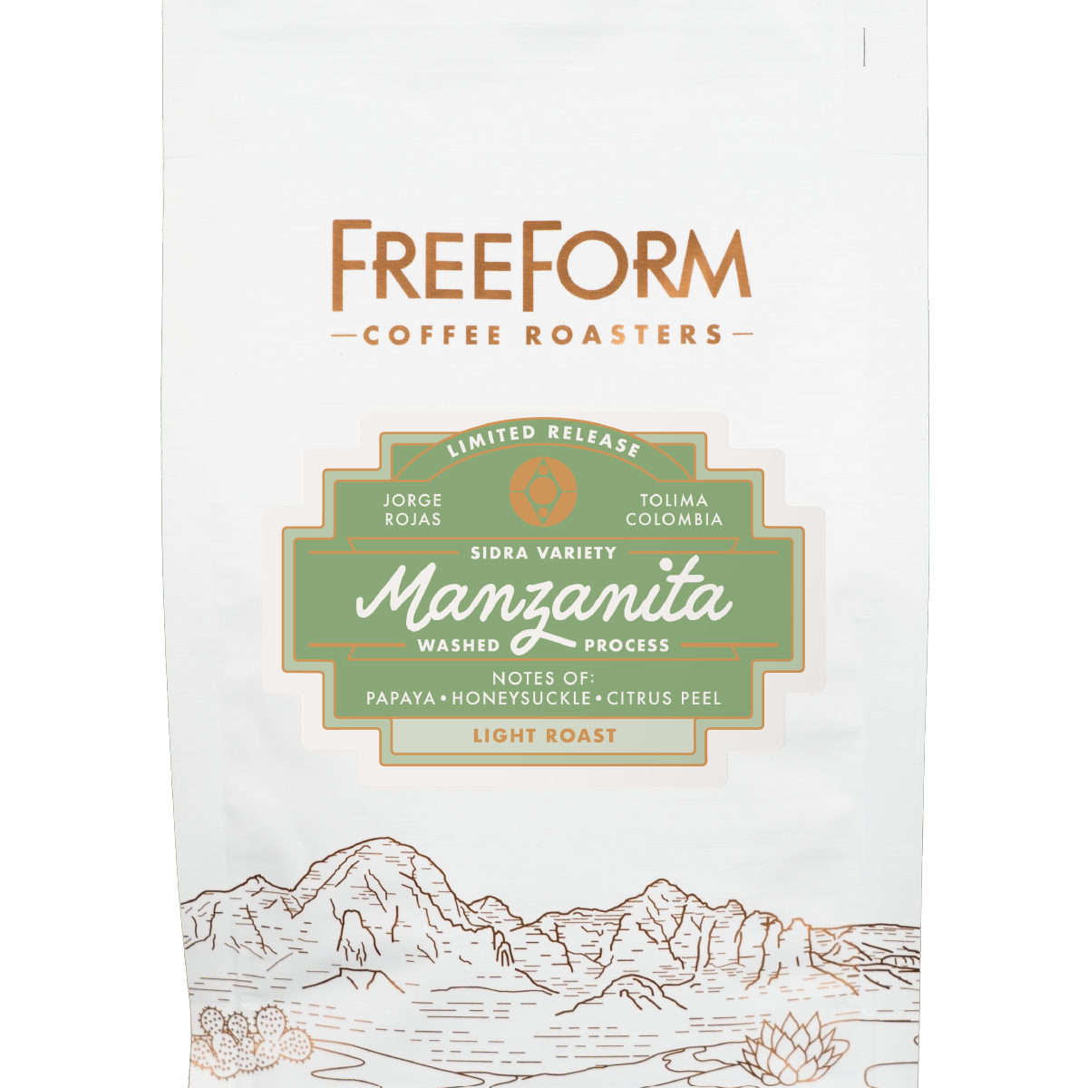 Manzanita by Jorge Rojas, Washed Sidra from Tolima, Colombia