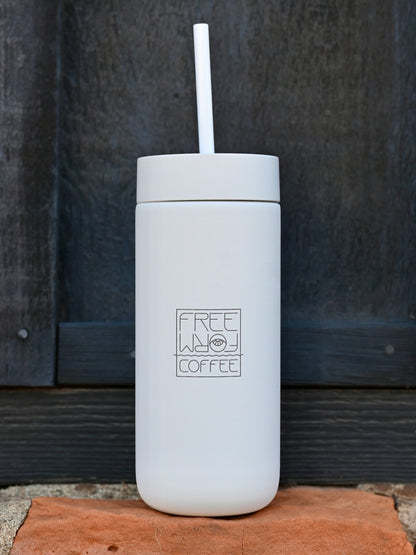 Carter Cold Tumbler - White, 16oz