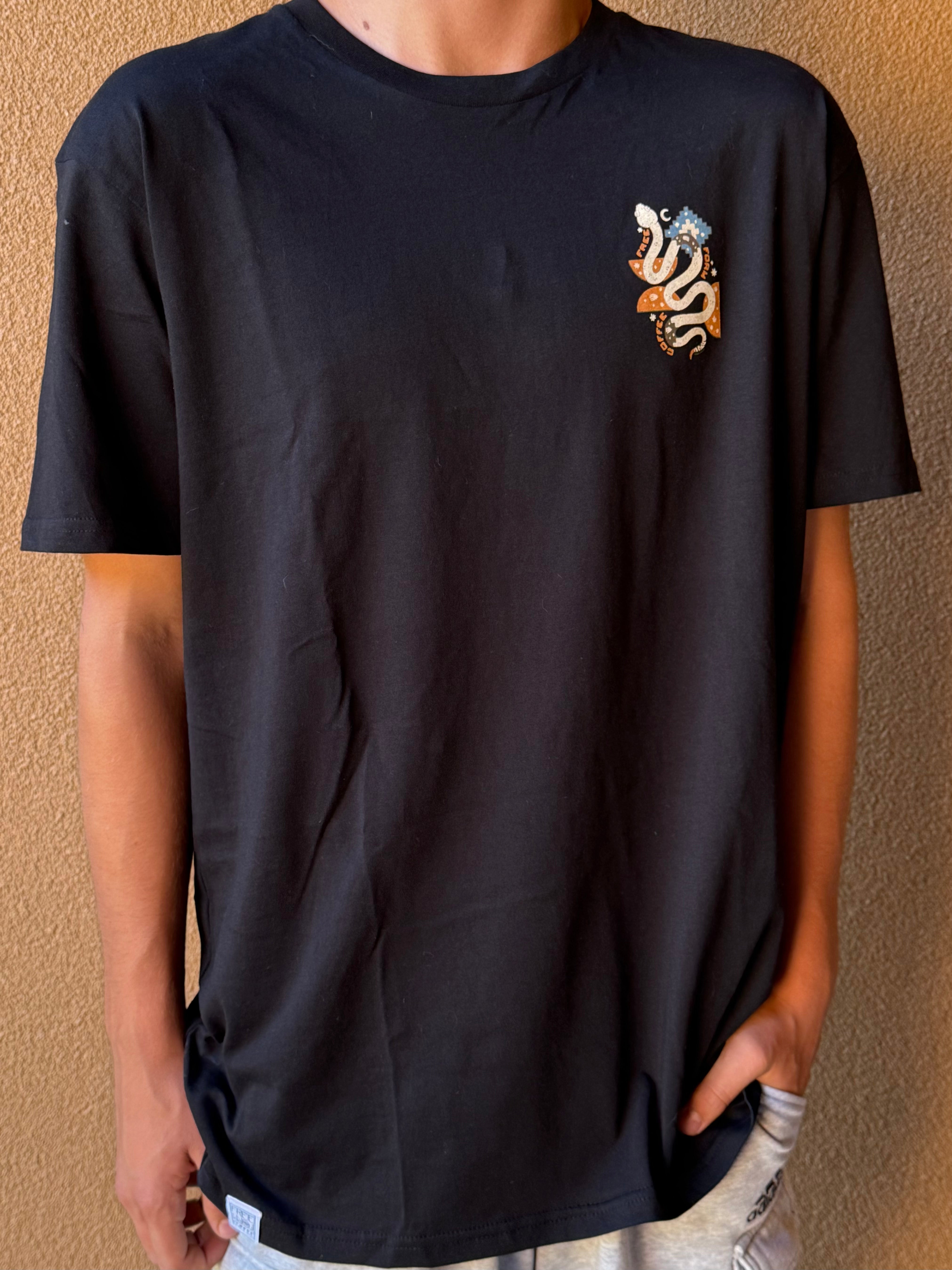 FreeForm x Ghost Ponyy Snake Tee - Black