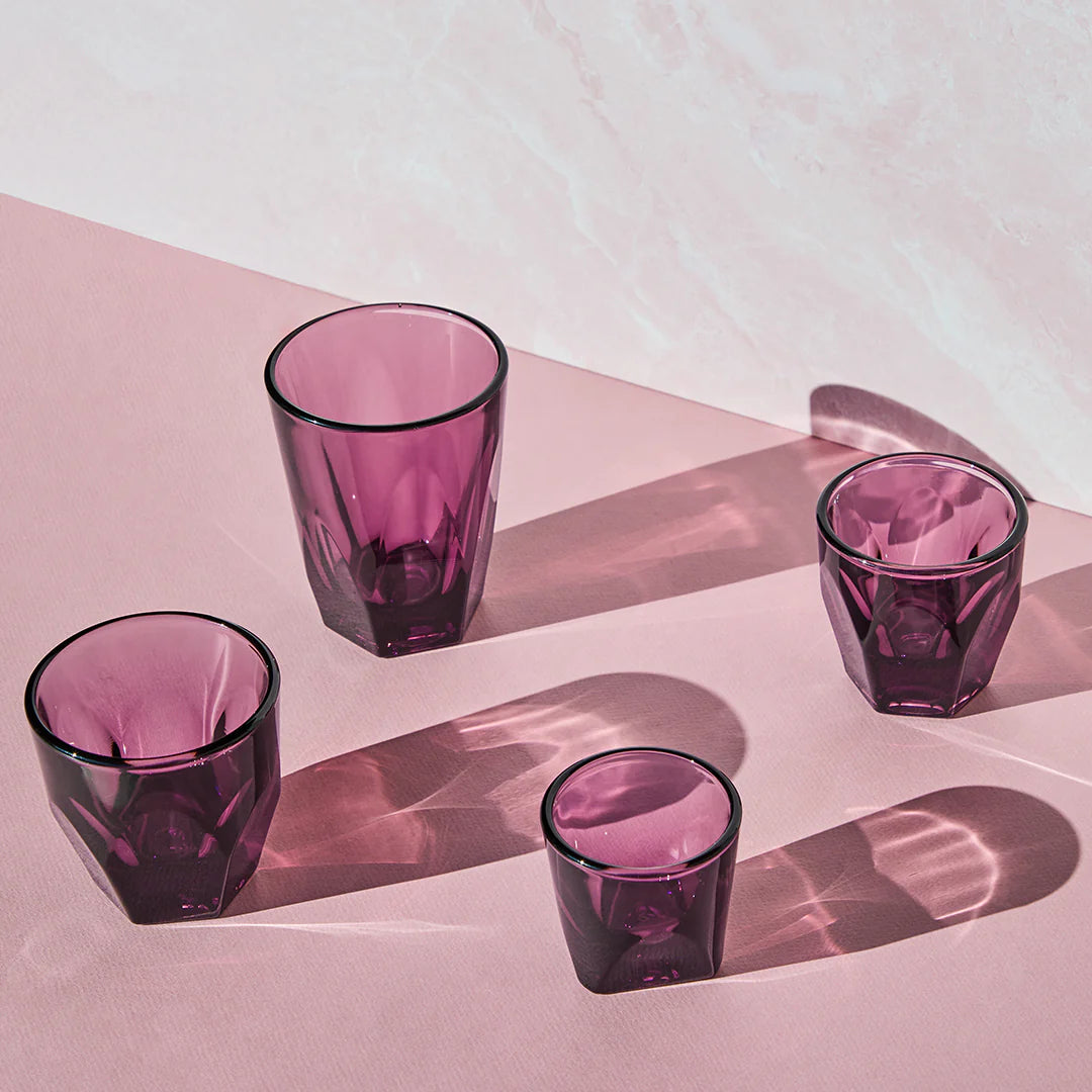 Vero Cortado Glass - Amethyst