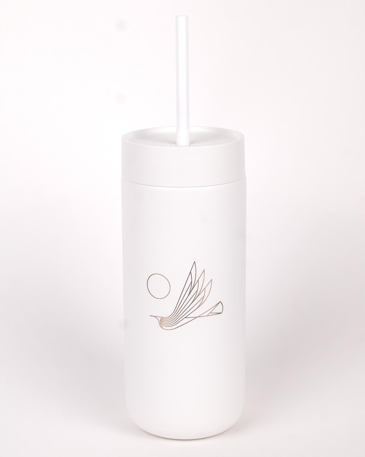 Carter Cold Tumbler, 16oz - Matte White