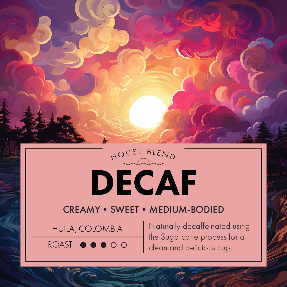 Decaf Colombia Sugarcane