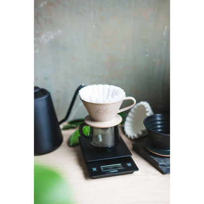 Kalita MINO Ceramic Dripper 185 - Sand Beige