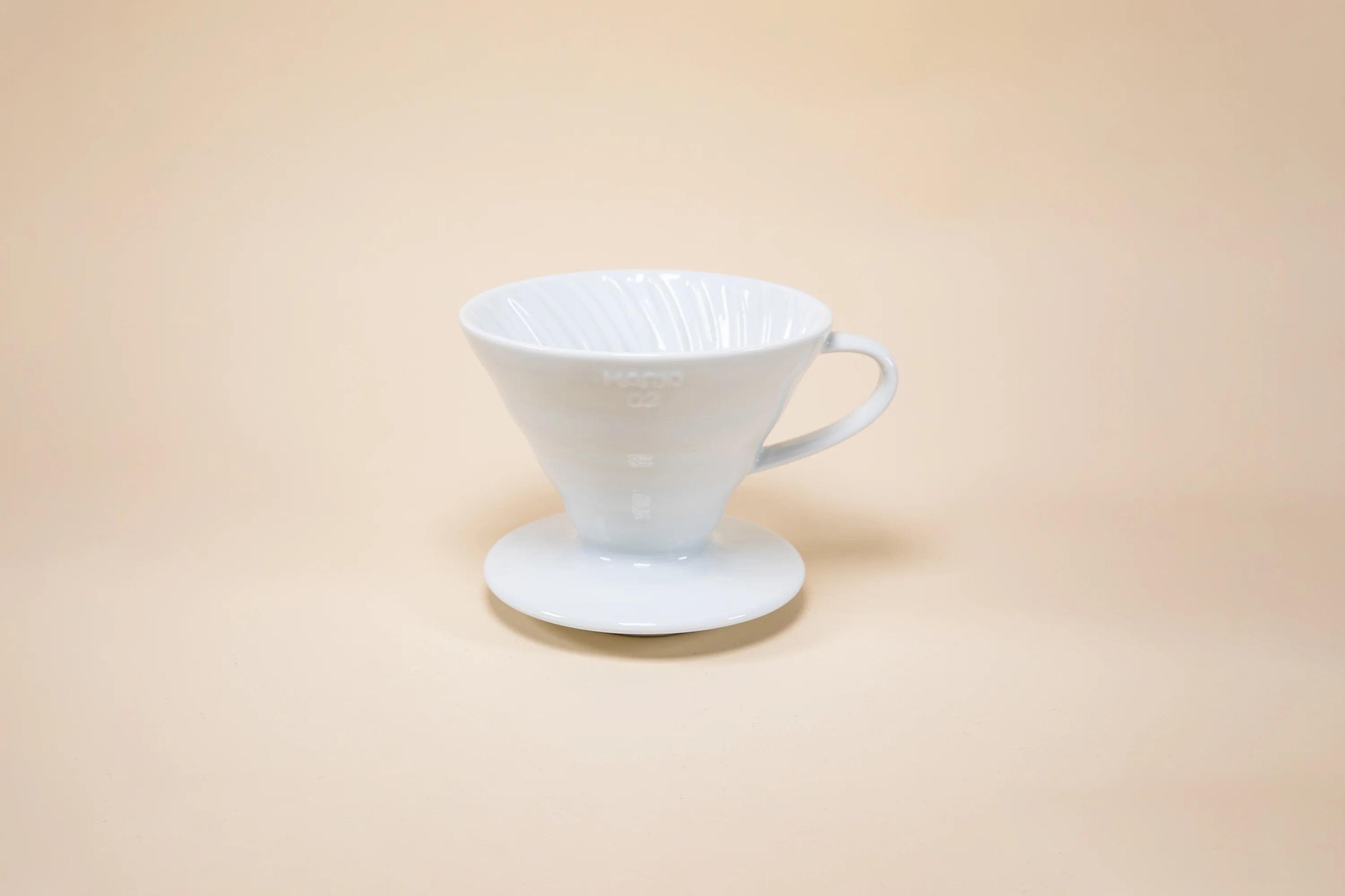 Hario V60-02 Ceramic Coffee Dripper - White