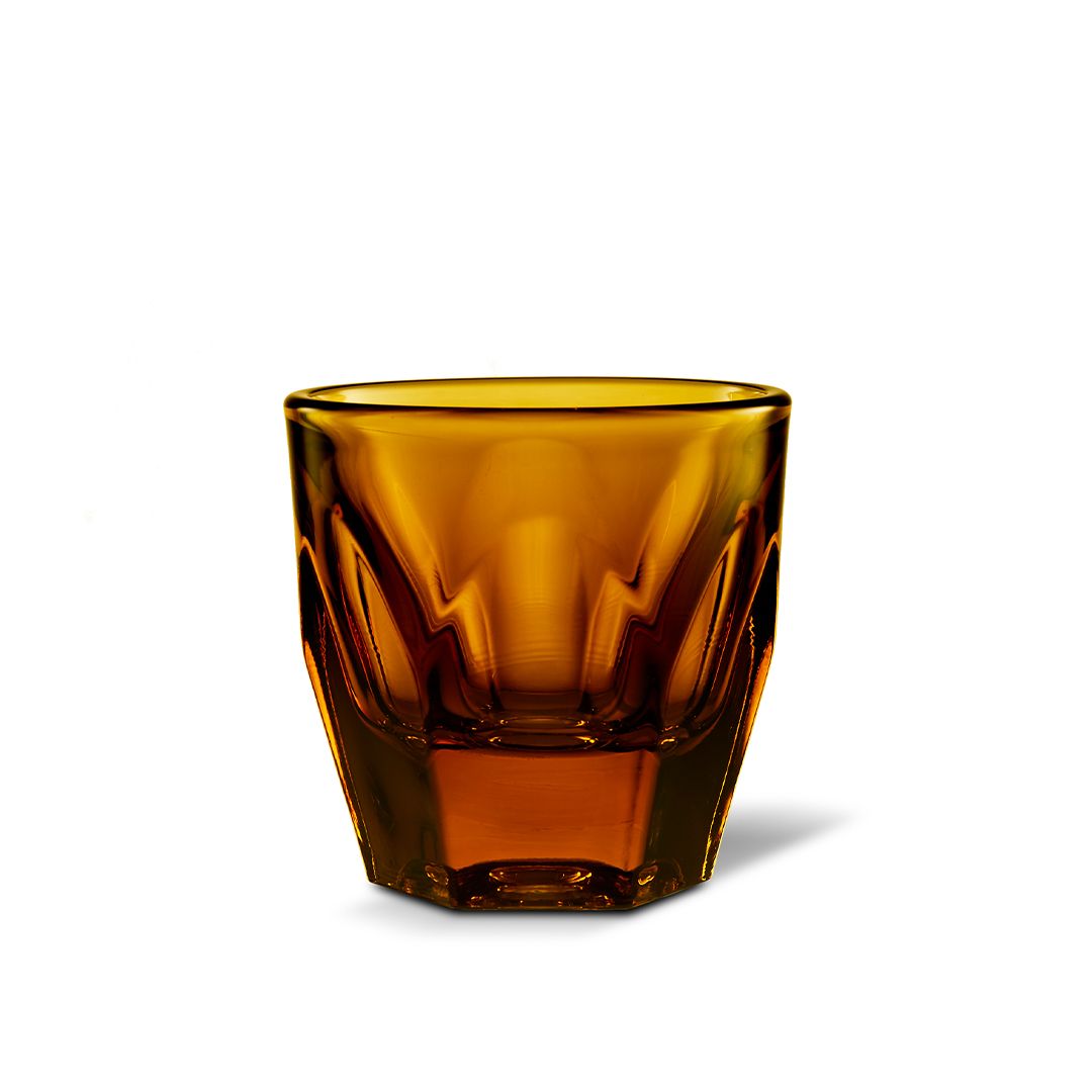 Vero Cortado Glass - Amber