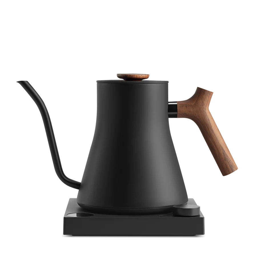 Fellow Stagg EKG Pro Electric Pour Over Kettle - Black with Walnut Accents