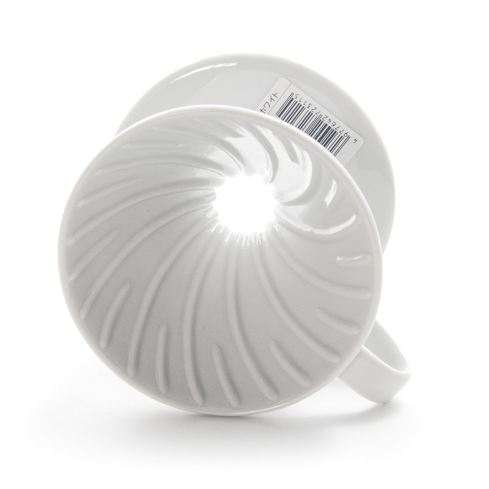 Hario V60-02 Ceramic Coffee Dripper - White