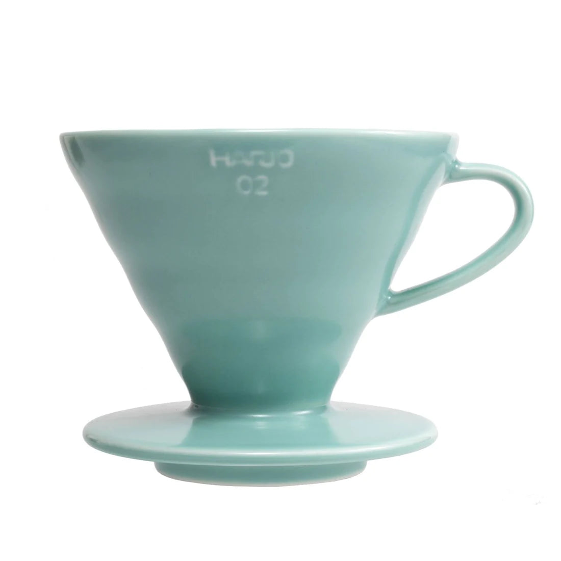 Hario V60-02 Ceramic Coffee Dripper - Turquoise