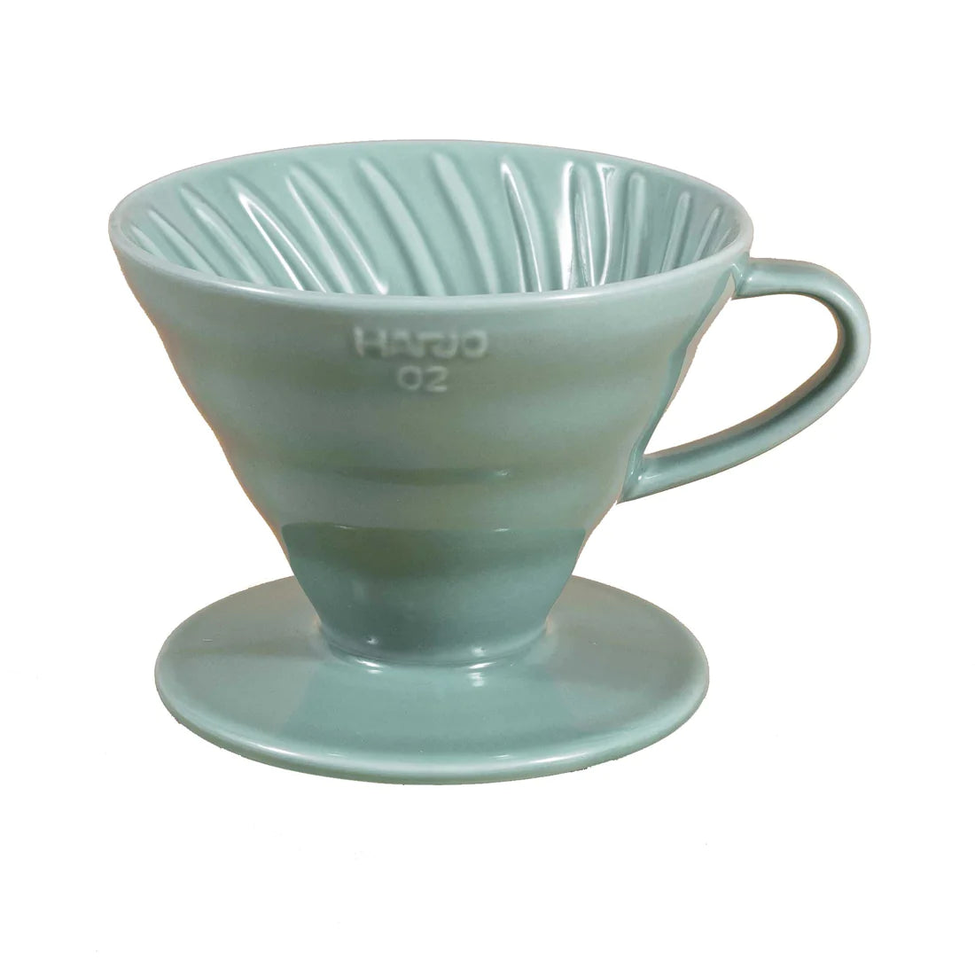 Hario V60-02 Ceramic Coffee Dripper - Turquoise